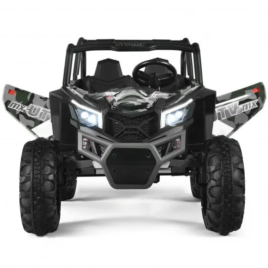 12 V Electric Kids Ride-On Car 2-Seater SUV Off-Road UTV with Remote-CAMO