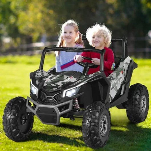 12 V Electric Kids Ride-On Car 2-Seater SUV Off-Road UTV with Remote-CAMO