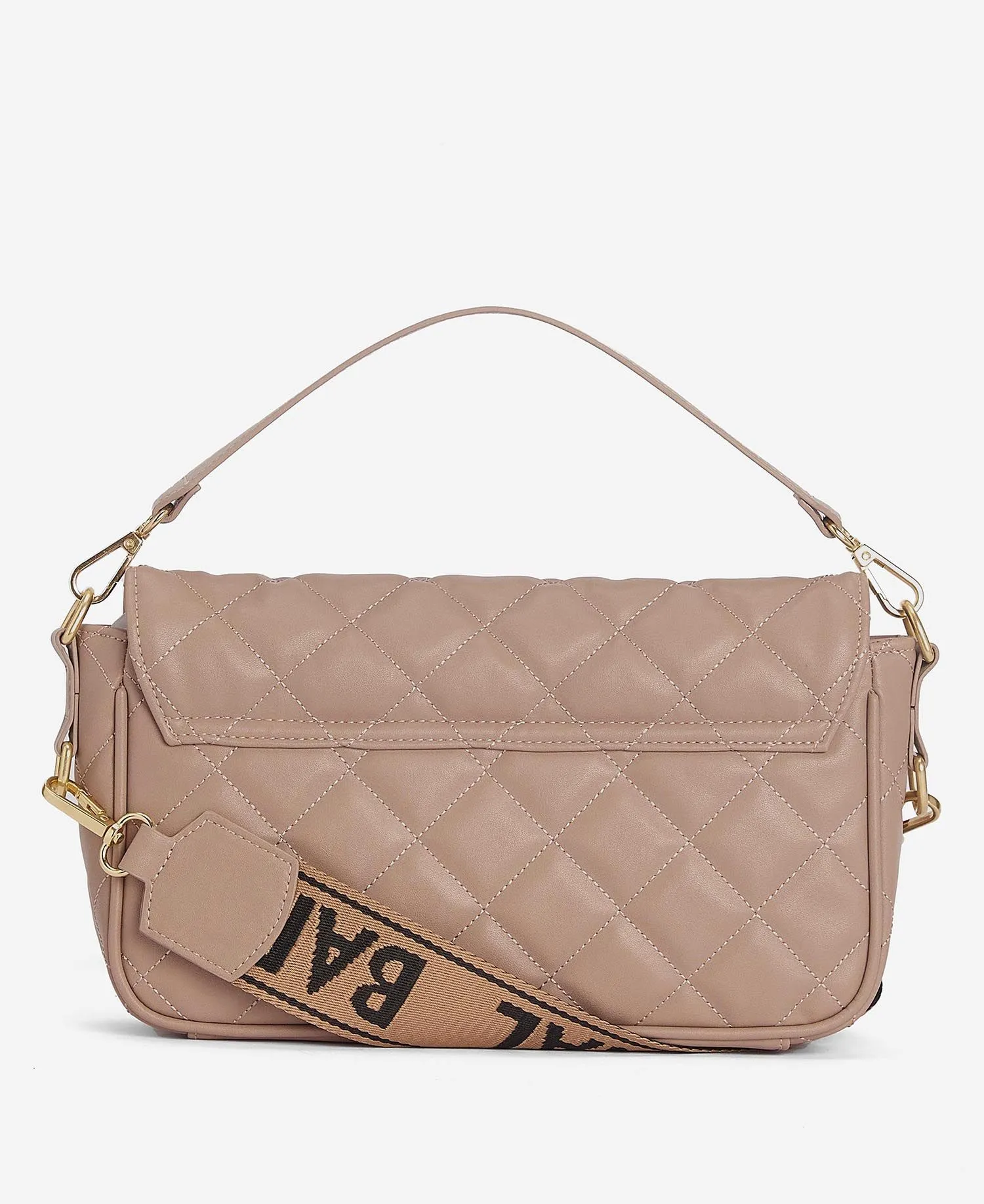 Barbour Quilted Soho Crossbody Ladies Bag in Camel