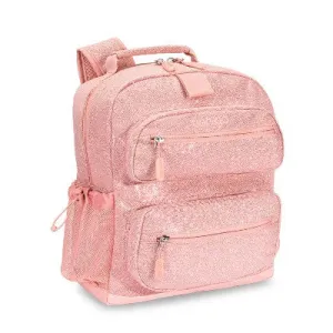 Bentgo Kids' 14.25" School Backpack - Petal Pink Glitter