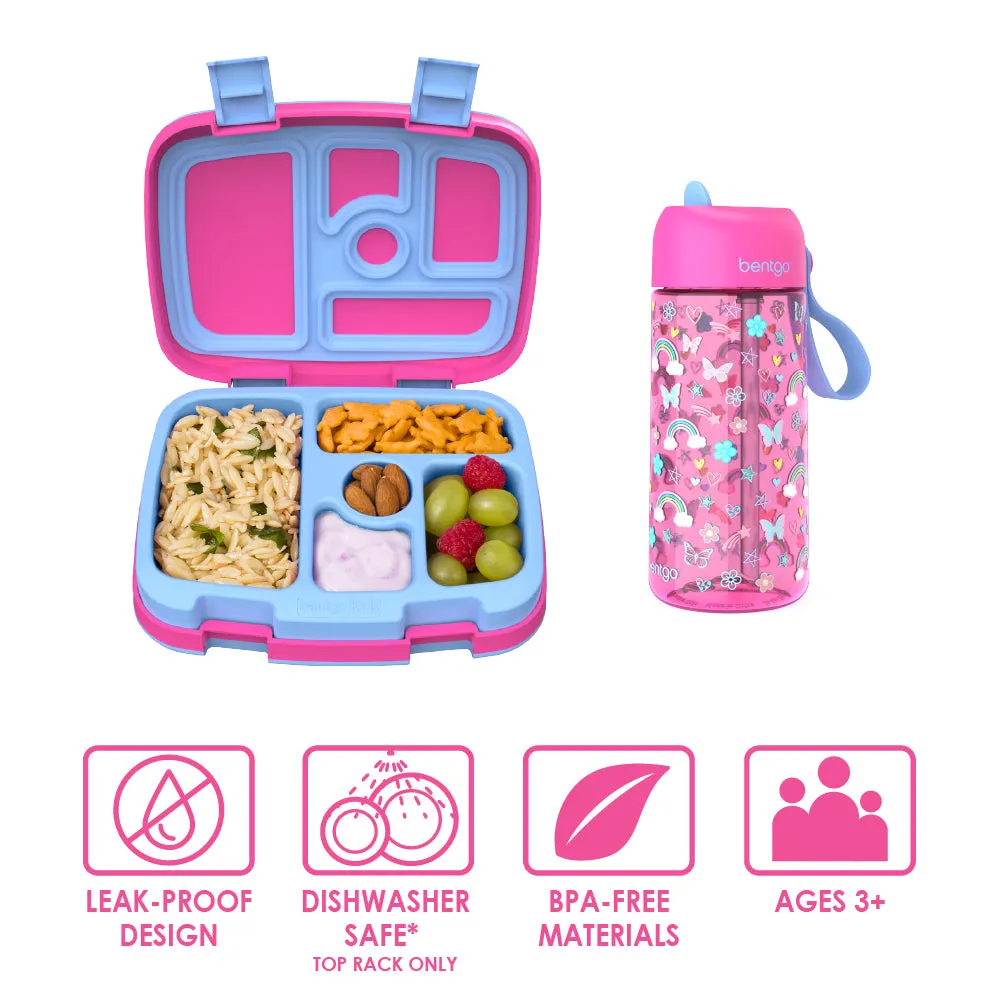 Bentgo Kids Prints Lunch Boxes & Water Bottles