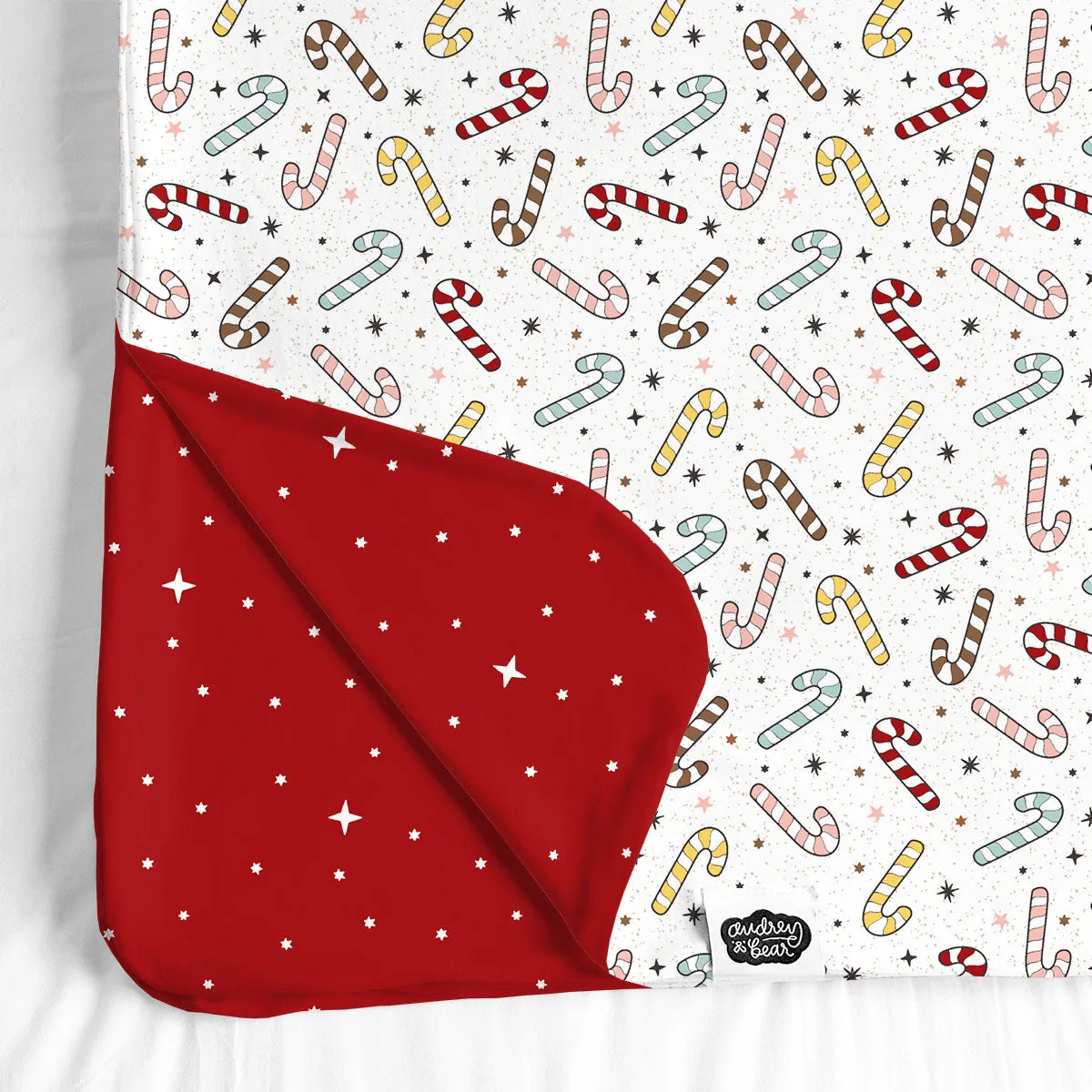 Big Bear Swaddle Blanket | Candy Cane Lane