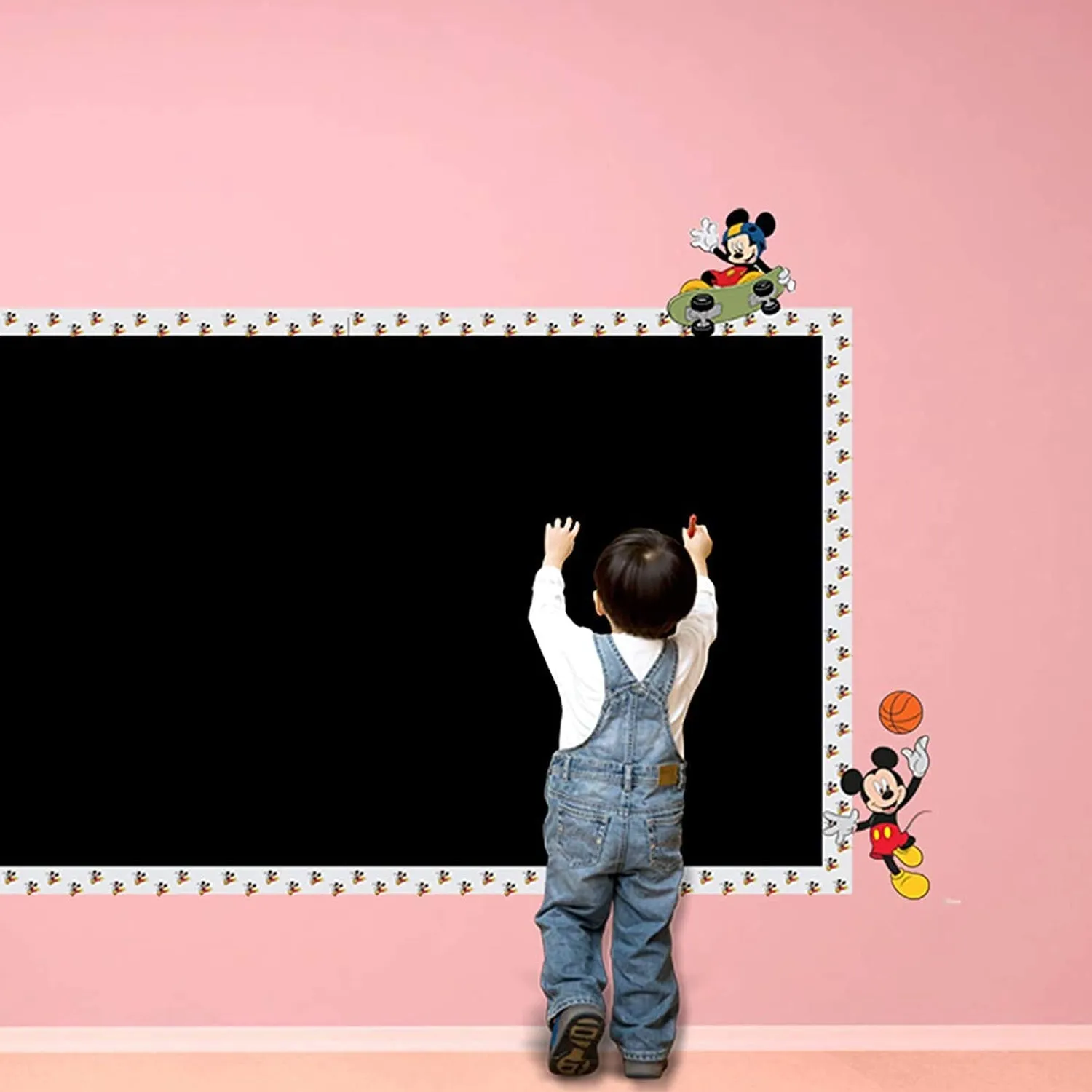 Blackboard Erasable Wall Sticker Chalkboard Sticker Removable Blackboard Wall Stickers Mural for Kids Room