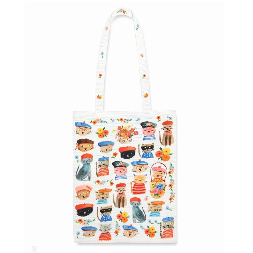 Bon Artis Tote Bag - Ooh La La Cats Meow