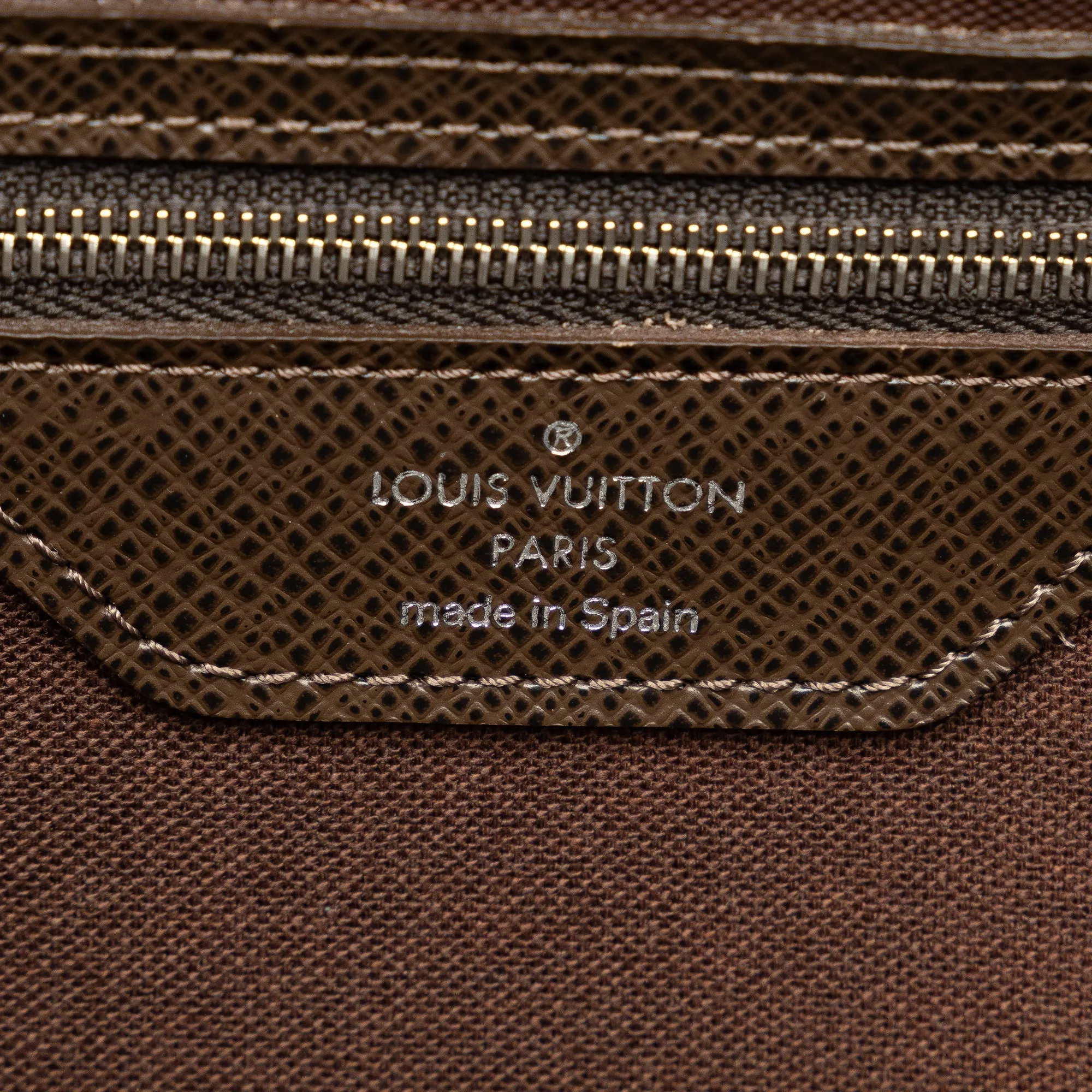 Brown Louis Vuitton Taiga Stanislav Travel Bag