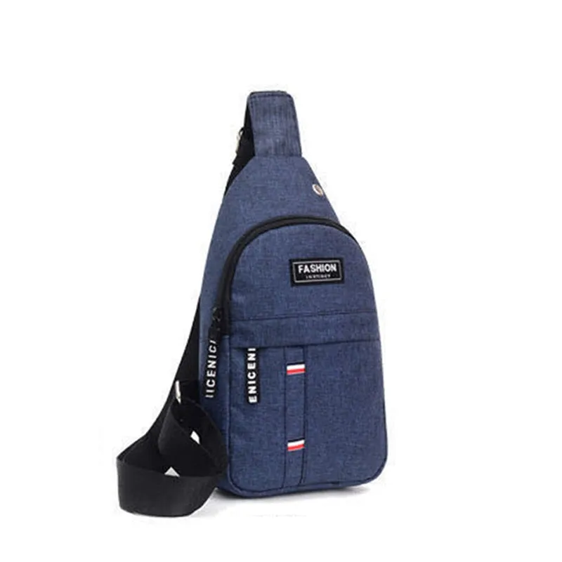 deanwangkt  New Men Chest Bag New Nylon Multi Functional Crossbody Bag Fashion Korean Versatile Men One Shoulder Chest Bag