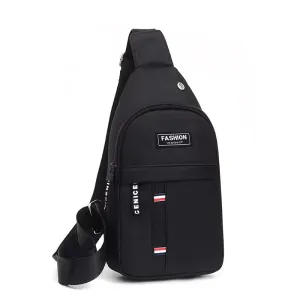 deanwangkt  New Men Chest Bag New Nylon Multi Functional Crossbody Bag Fashion Korean Versatile Men One Shoulder Chest Bag