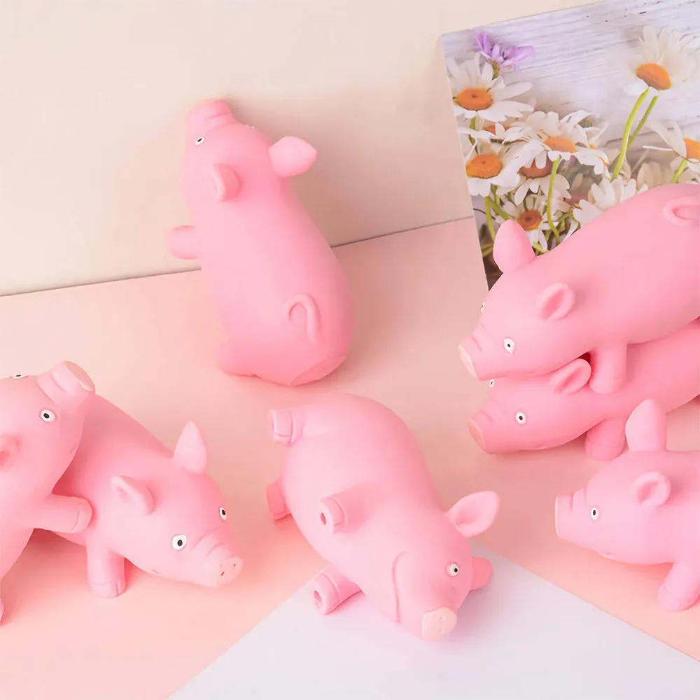 Funny Pink Pig Relieve Stress Toys Gift For Kids Adults, TO0001