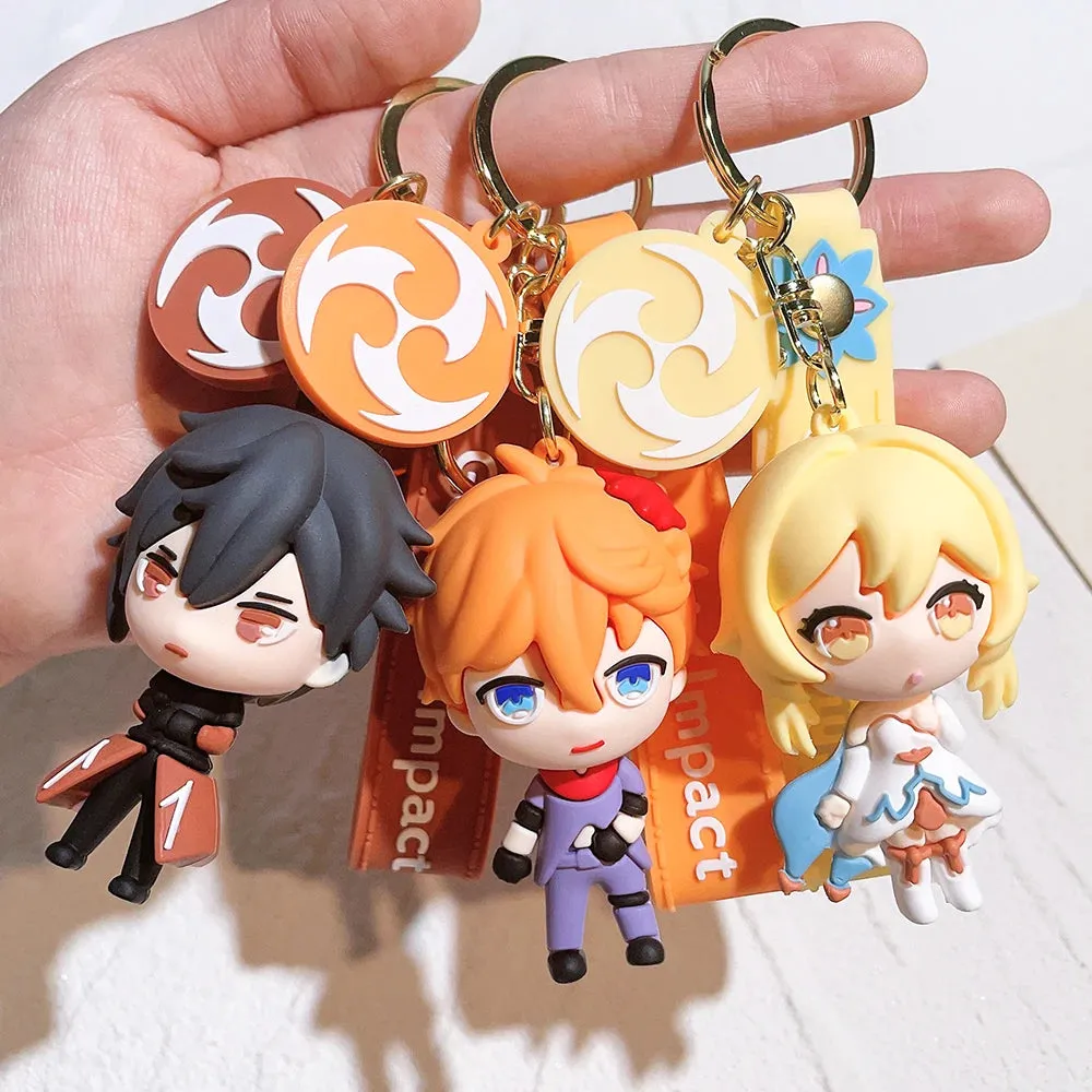 Genshin Impact | Amber | 3D Silicone Keychain