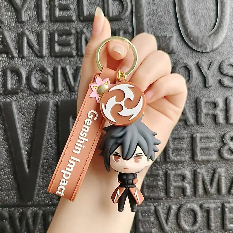 Genshin Impact |  Zhongli | 3D Silicone Keychain