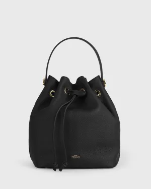 Gianna Bucket Bag (Black) | Pre-order