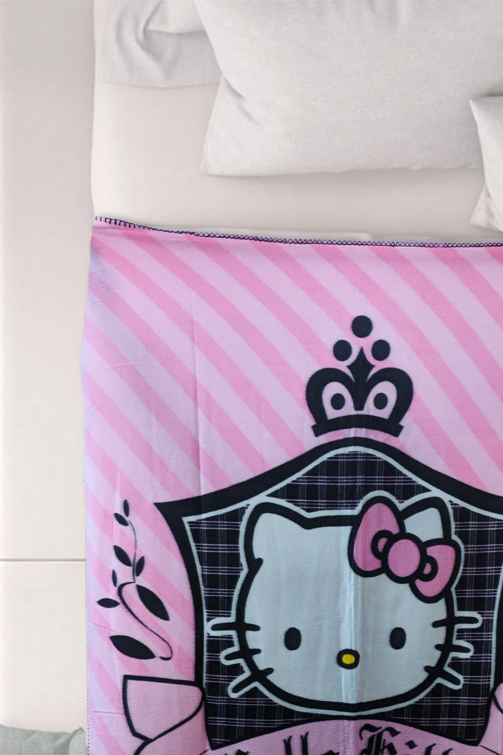 Hello Kitty Prep 1976 Fleece Blanket