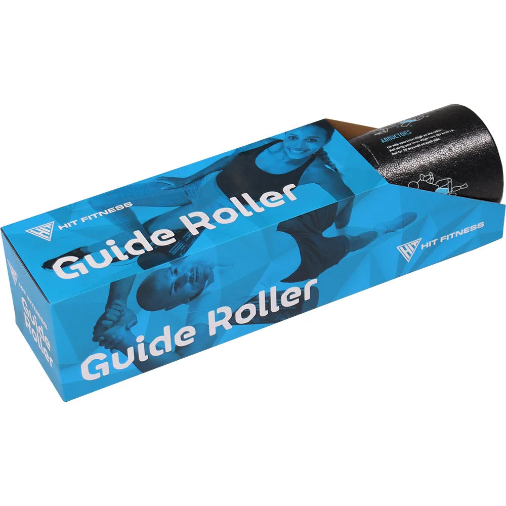 Hit Fitness Exercise Guide Foam Roller