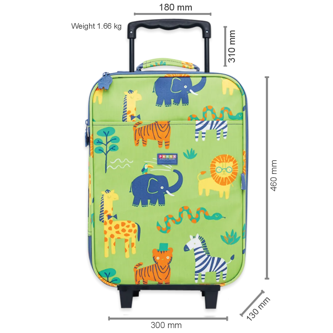 Kids' 2 Wheel Suitcase – Wild Thing