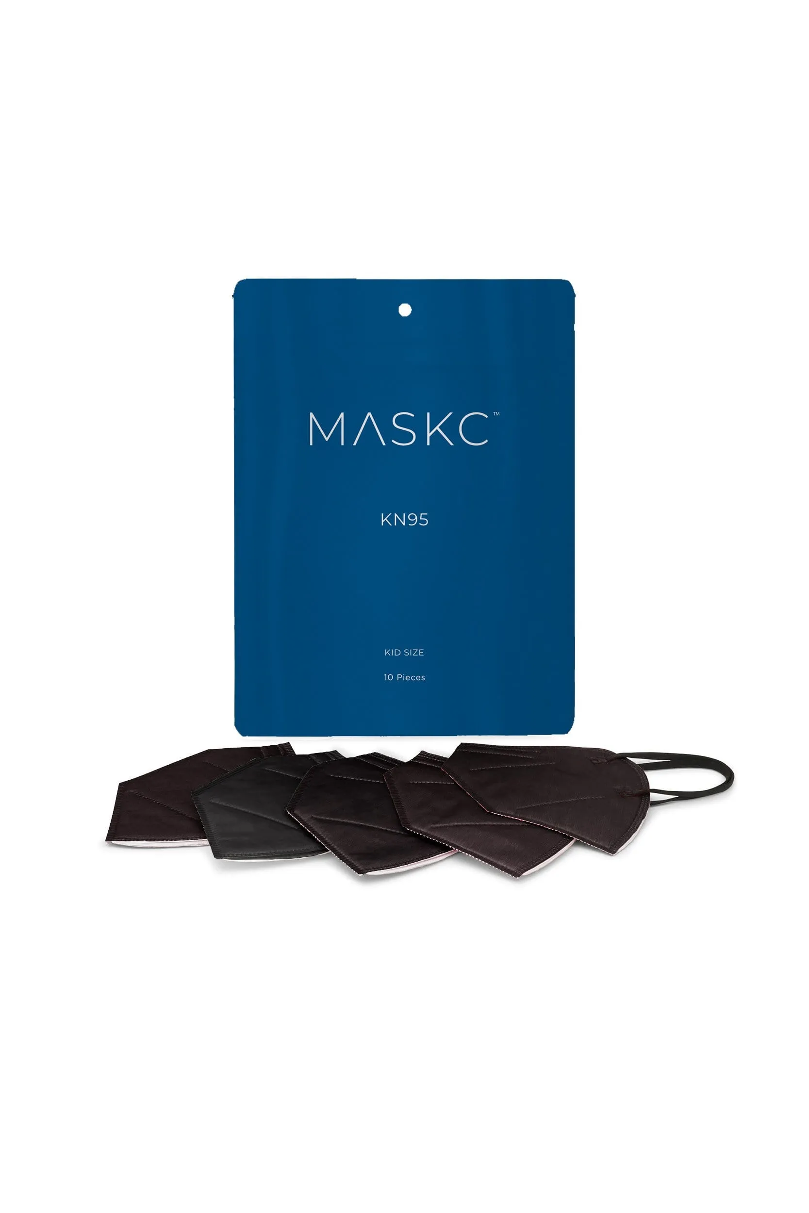 Kids - Black KN95 Face Masks