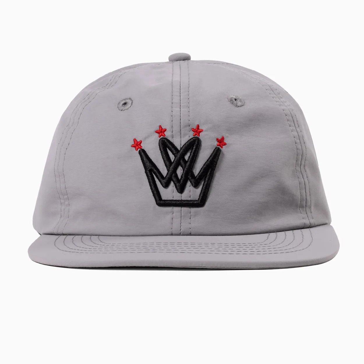 King of Hearts Gray Nylon Strapback