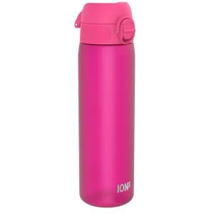 Leak Proof Slim Water Bottle, Recyclon, Pink, 500ml (18oz)