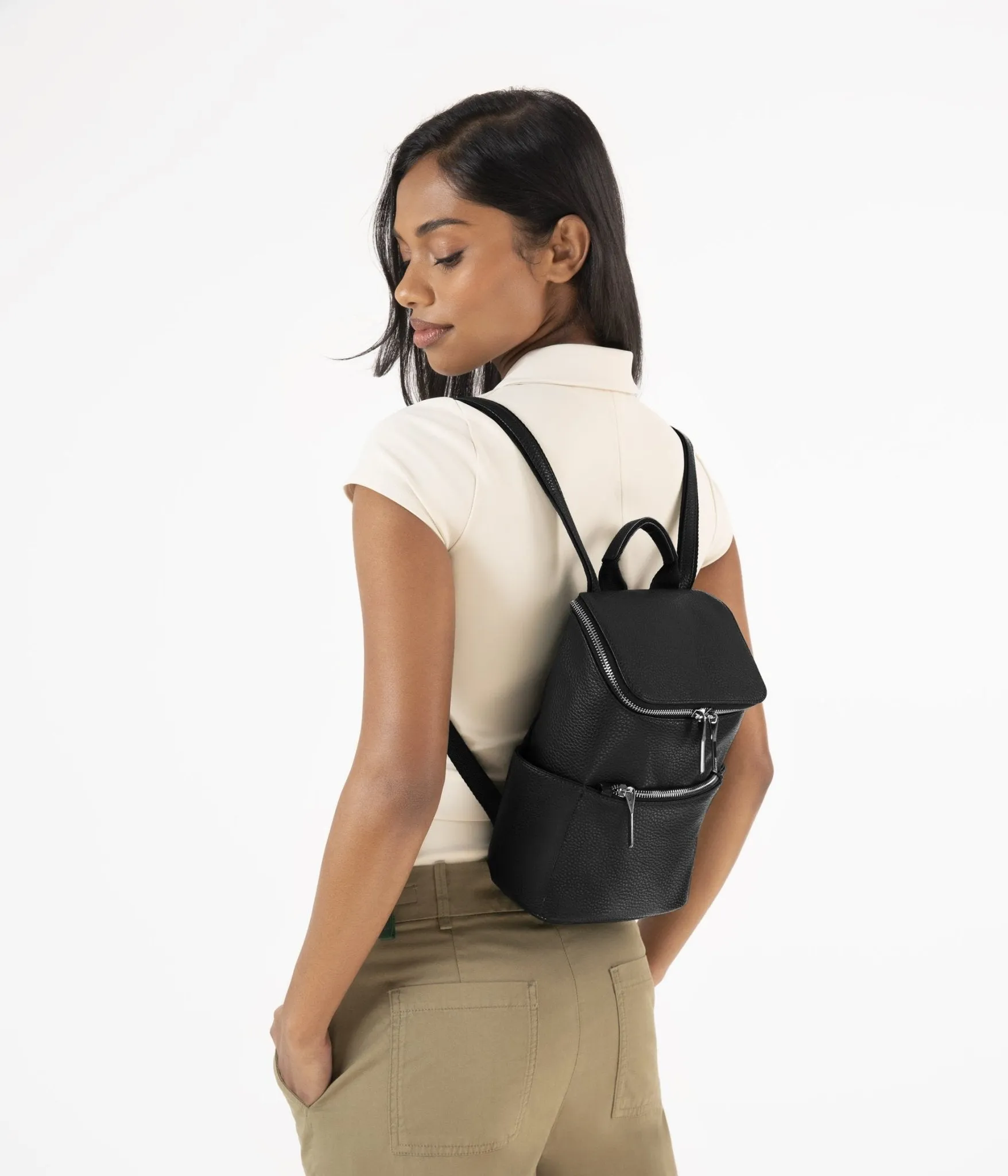 MATT&NAT BRAVE SM Purity - Small Vegan Backpack