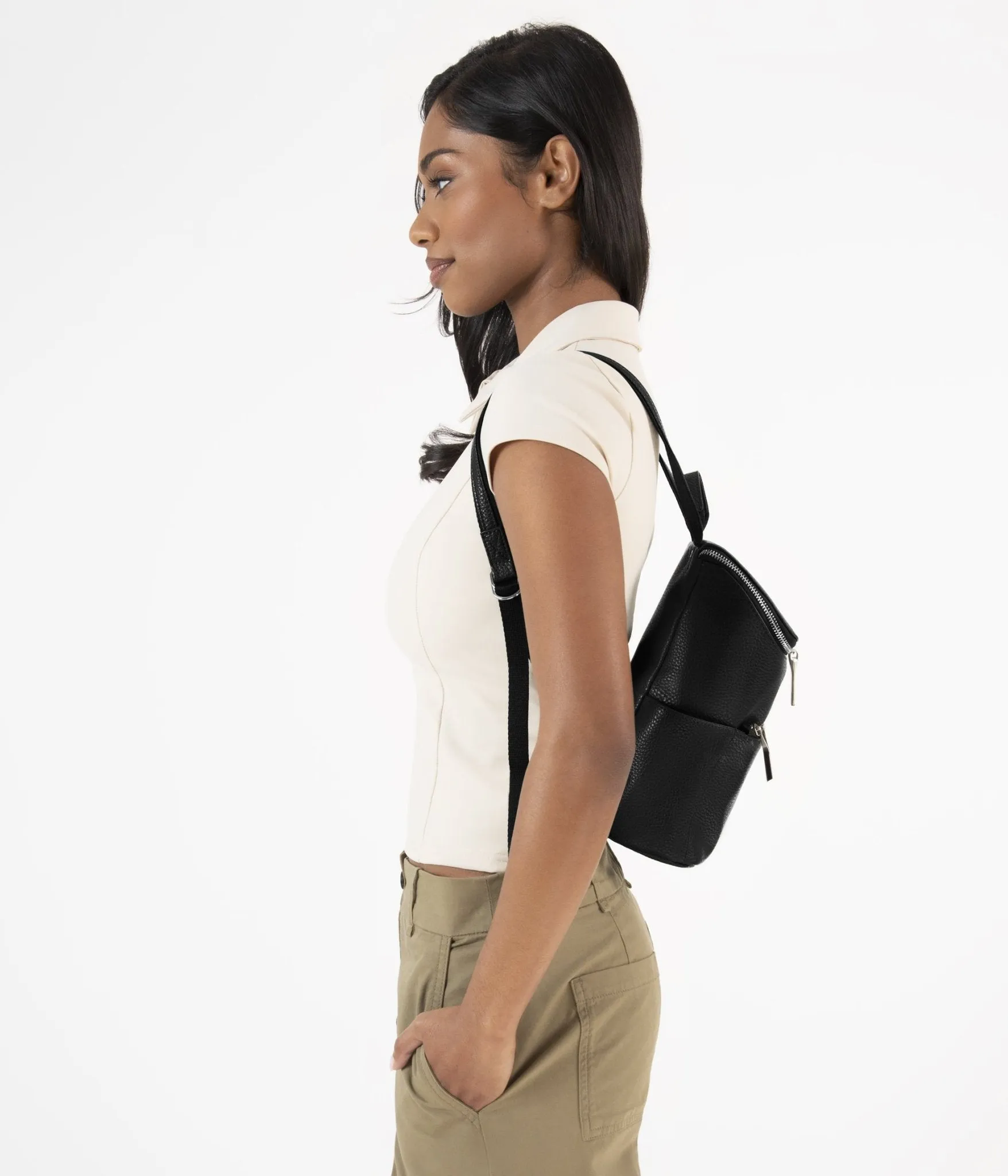 MATT&NAT BRAVE SM Purity - Small Vegan Backpack