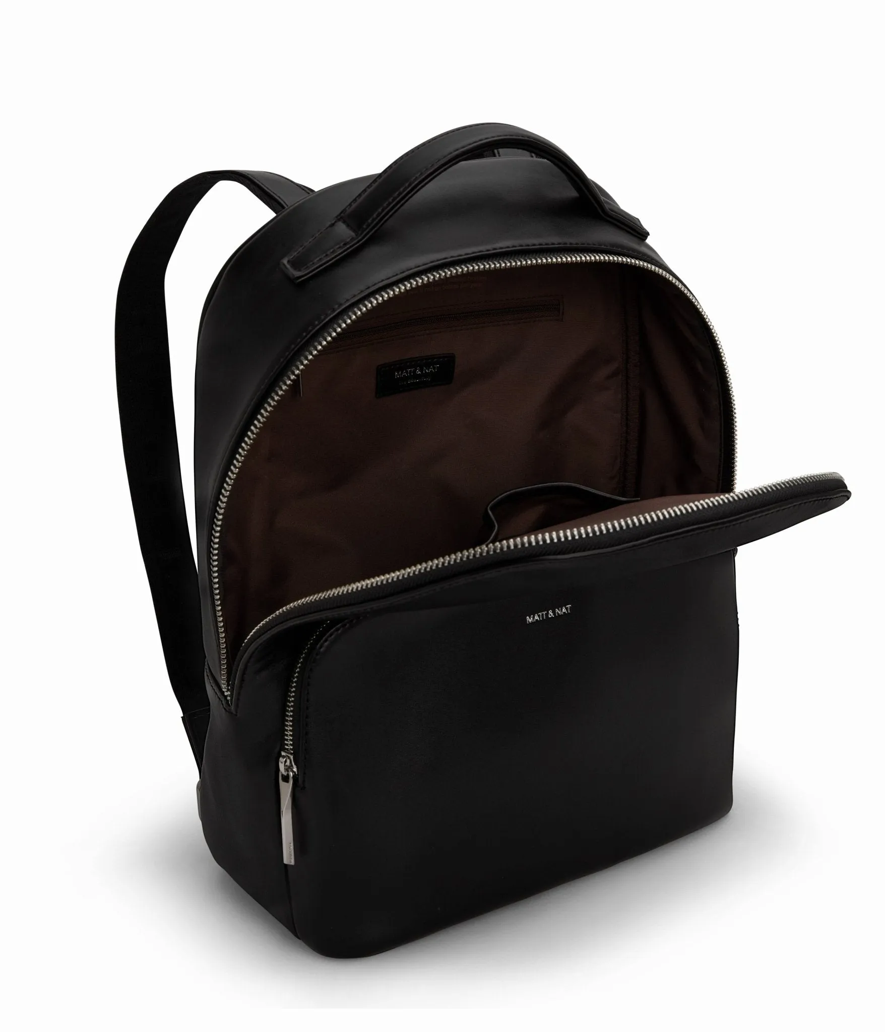 Sure! An optimized title for the e-commerce product could be:

Stylish Vegan Leather Backpack - MATT & NAT CARO Sol