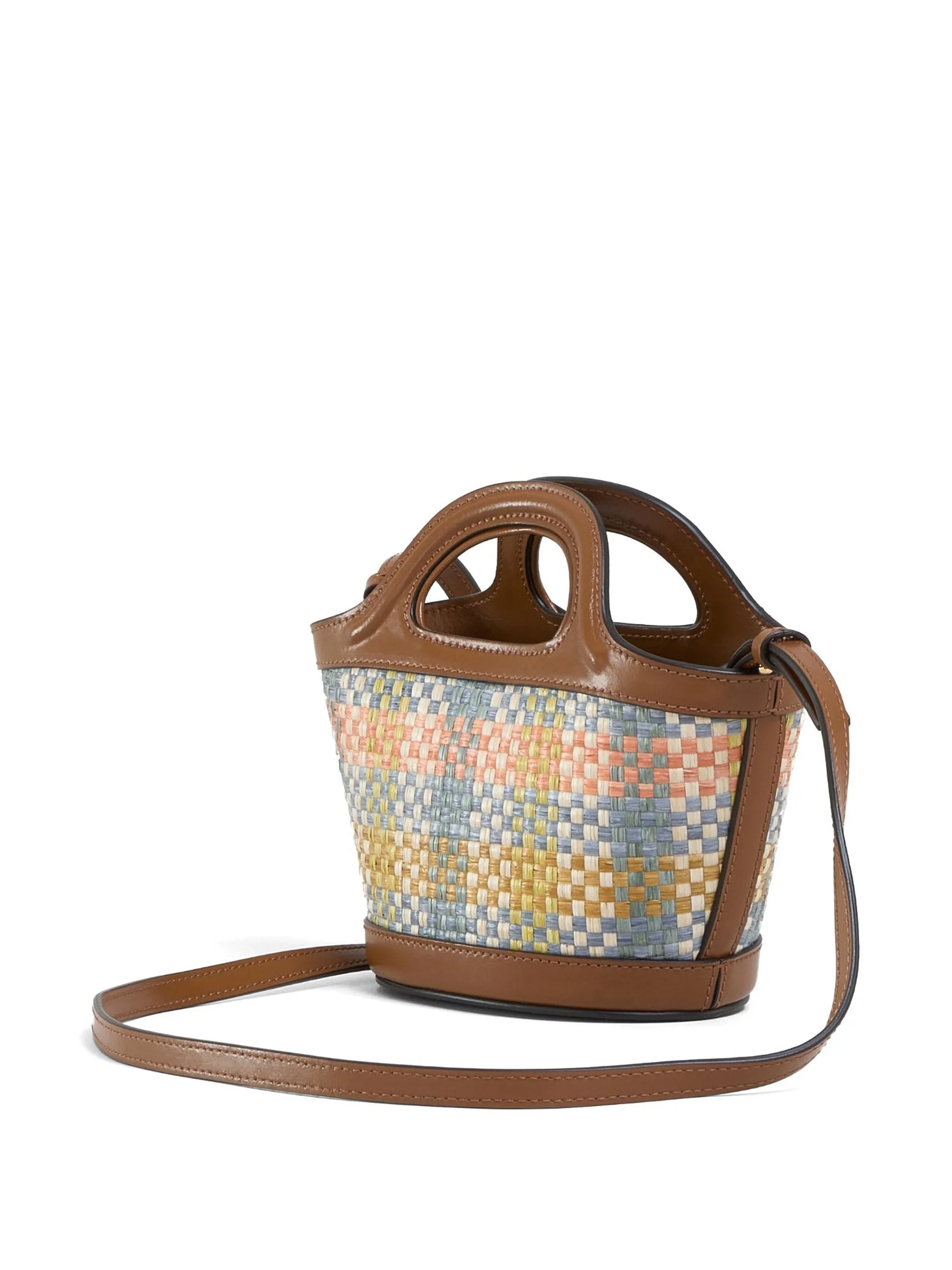 MICRO TROPICALIA INTERWOVEN TOTE BAG