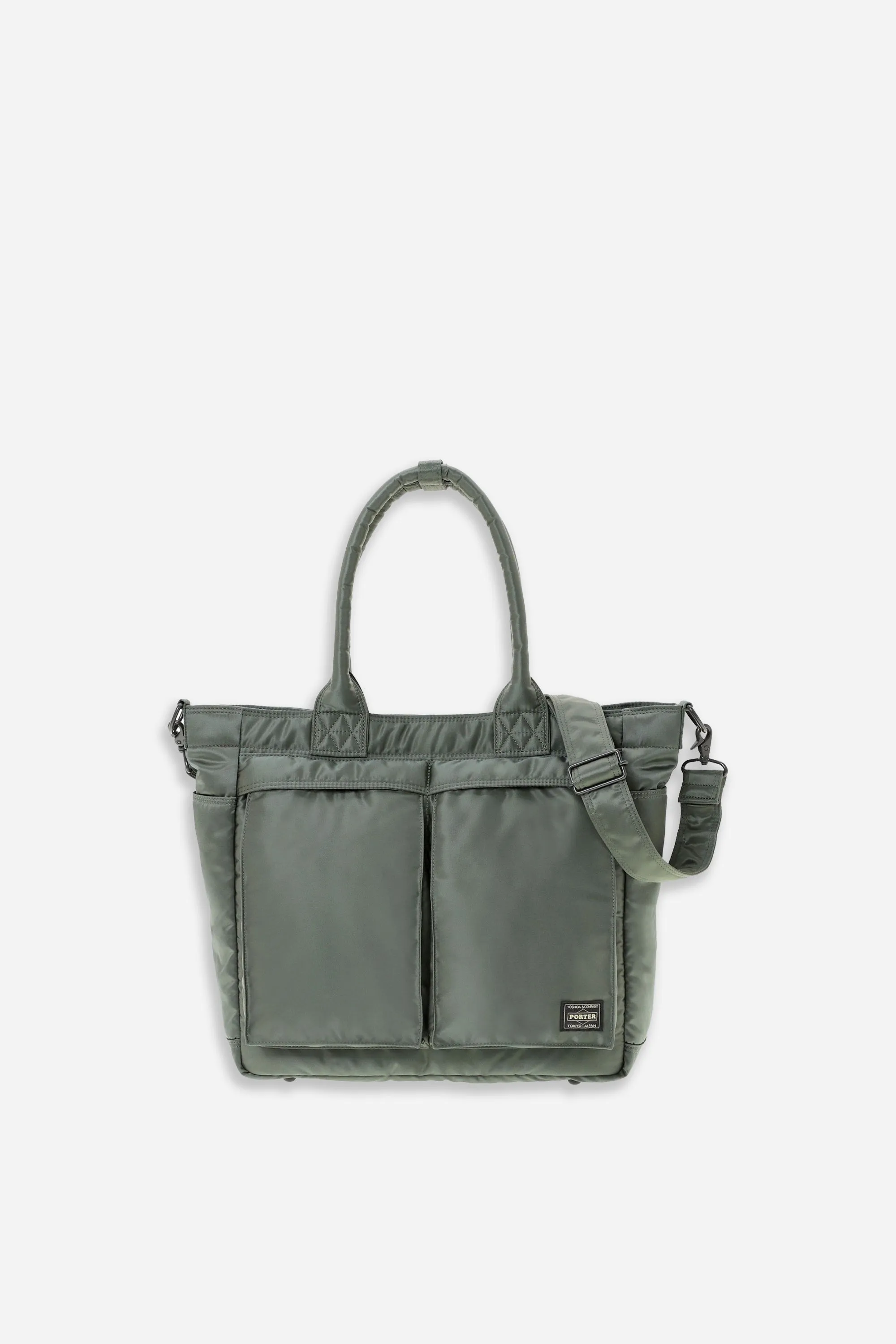 New Tanker Tote Bag (L) Sage Green