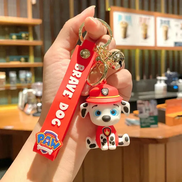 PAW PATROL | RED MODEL 2 | Silicone Lanyard Keychain