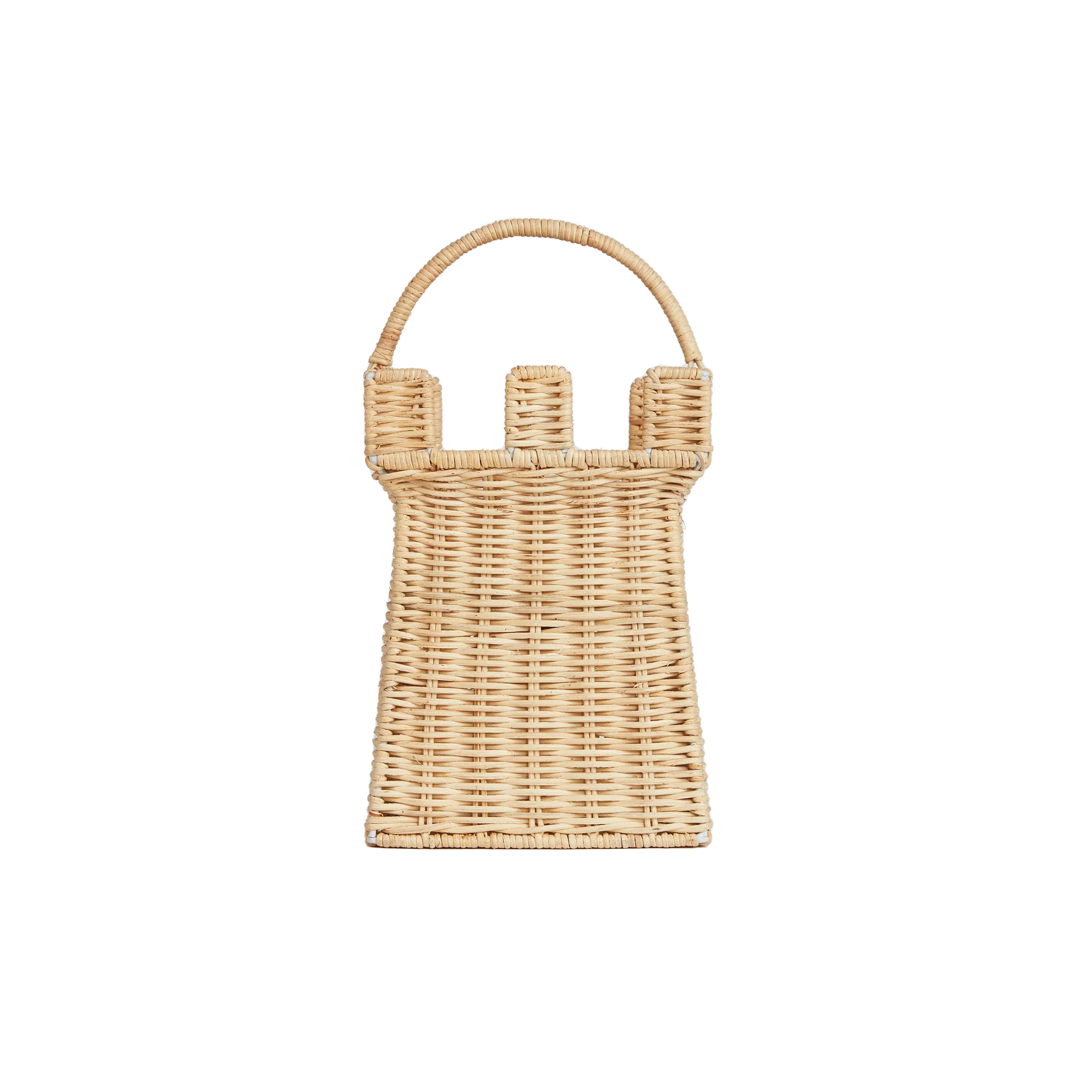 Rattan Castle Bag