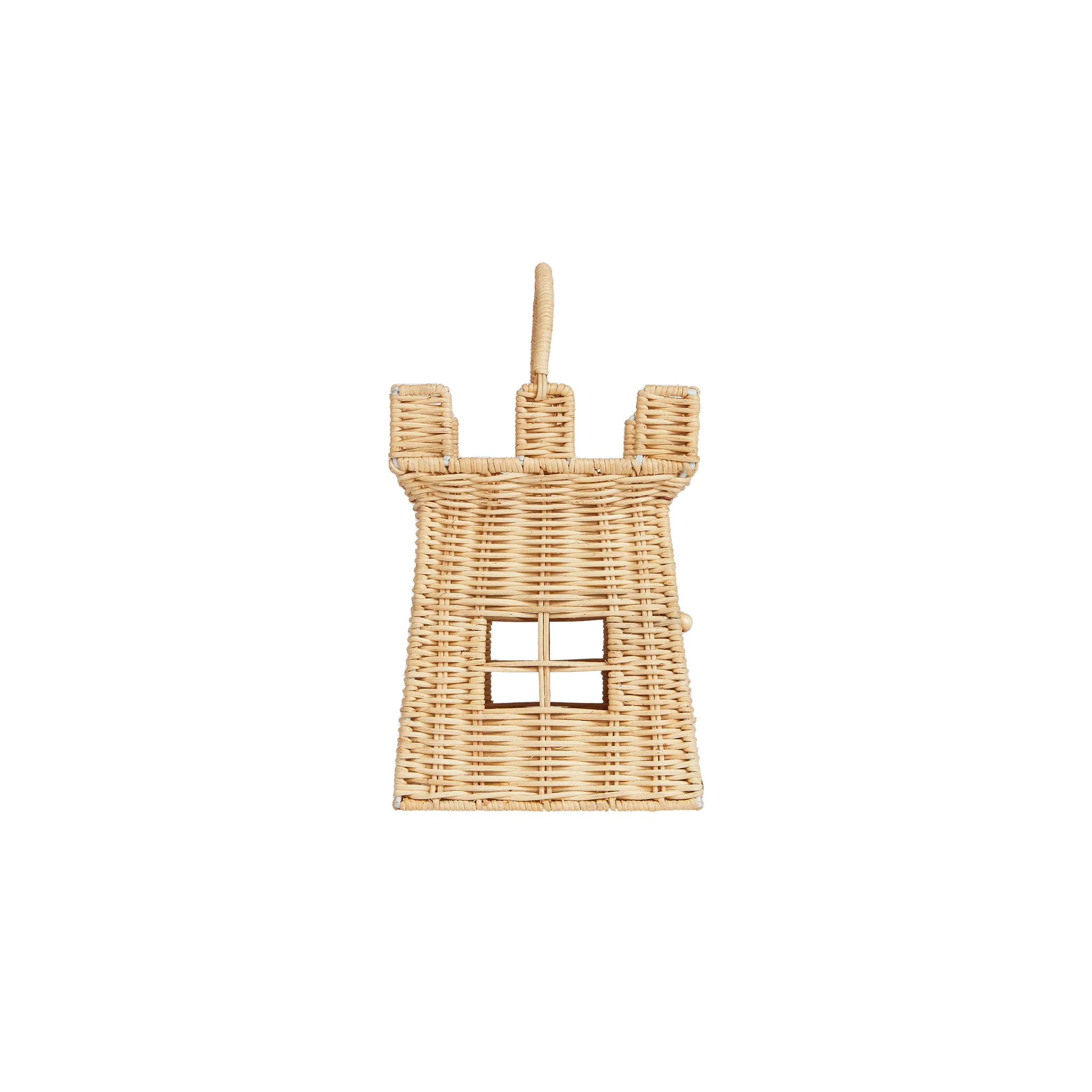 Rattan Castle Bag