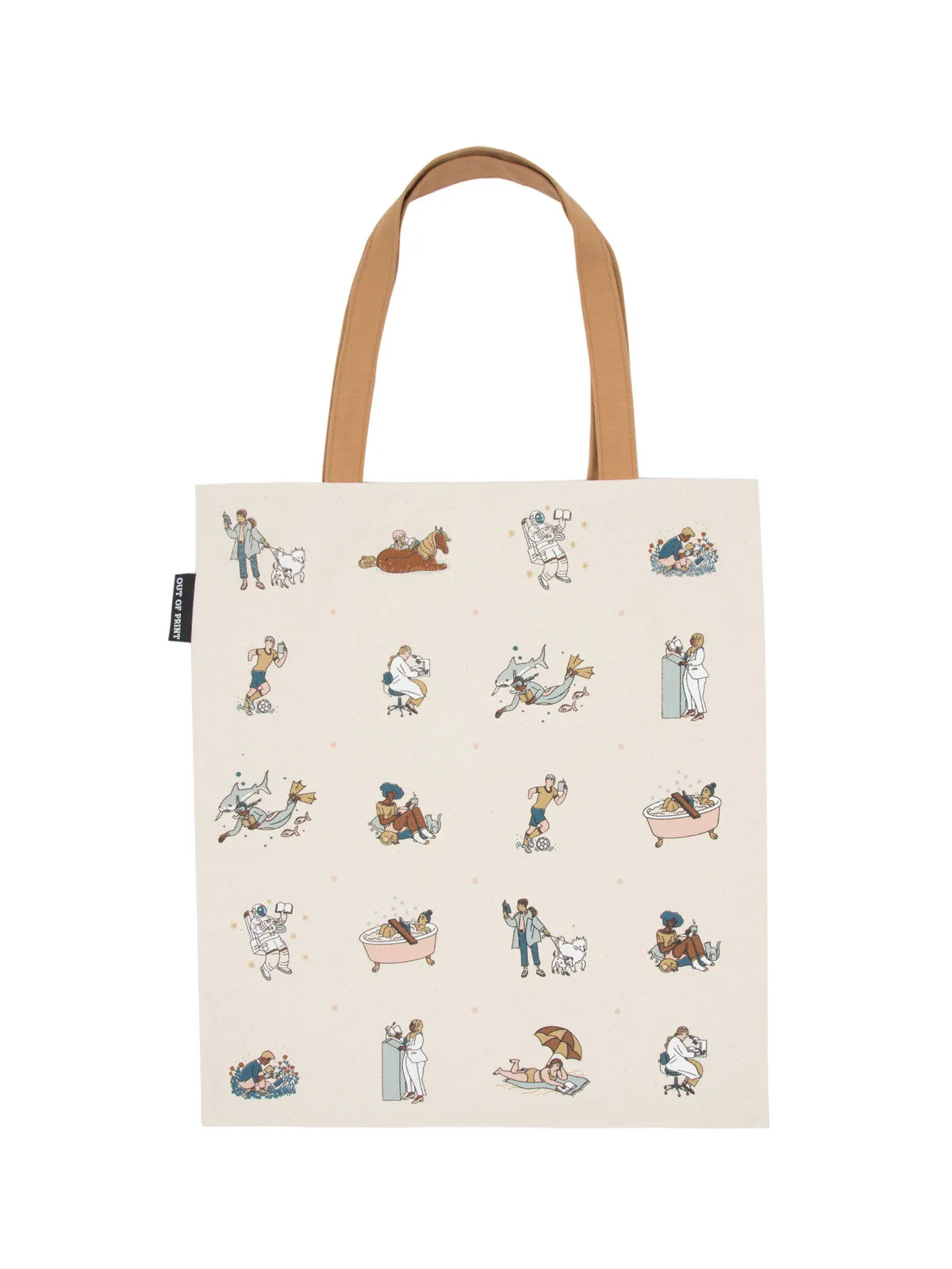 Read Like a Girl tote bag