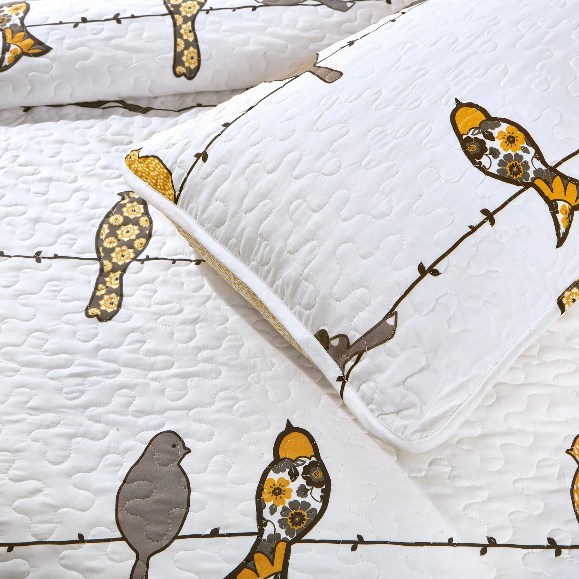 Rowley Birds Quilt 7 Piece Set