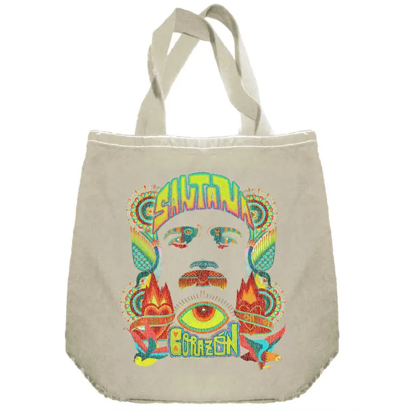 Santana - Corazon Face Tote Bag