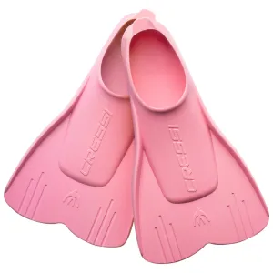 Used Cressi Kids Mini Light Floating Swim Fins - Pink, Size - 23/24