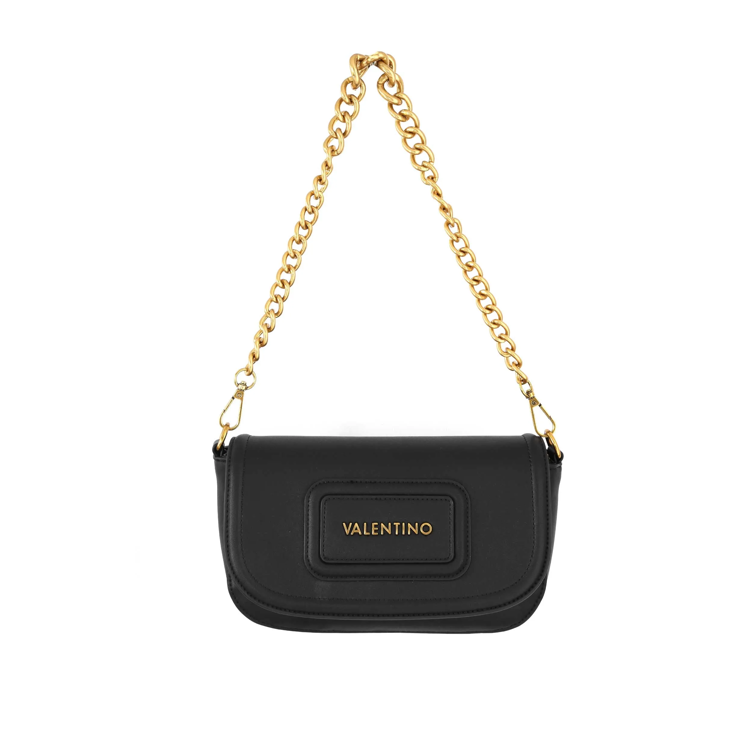 Valentino Bags Snowy RE Ladies Flap Bag in Black