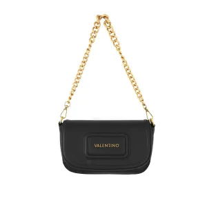 Valentino Bags Snowy RE Ladies Flap Bag in Black