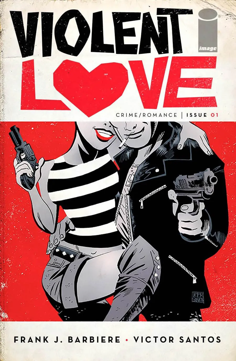 Violent Love # 1 Cover A Santos,  Pre-Order Coming Nov-09-16   *NM *