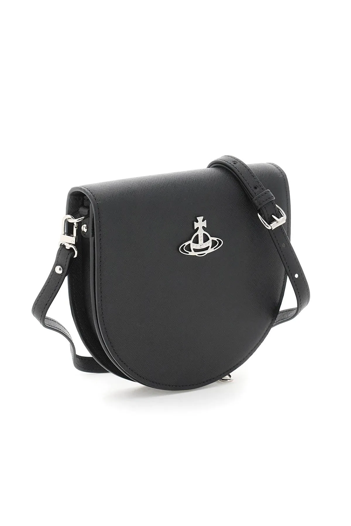 Vivienne westwood saffiano leather crossbody bag